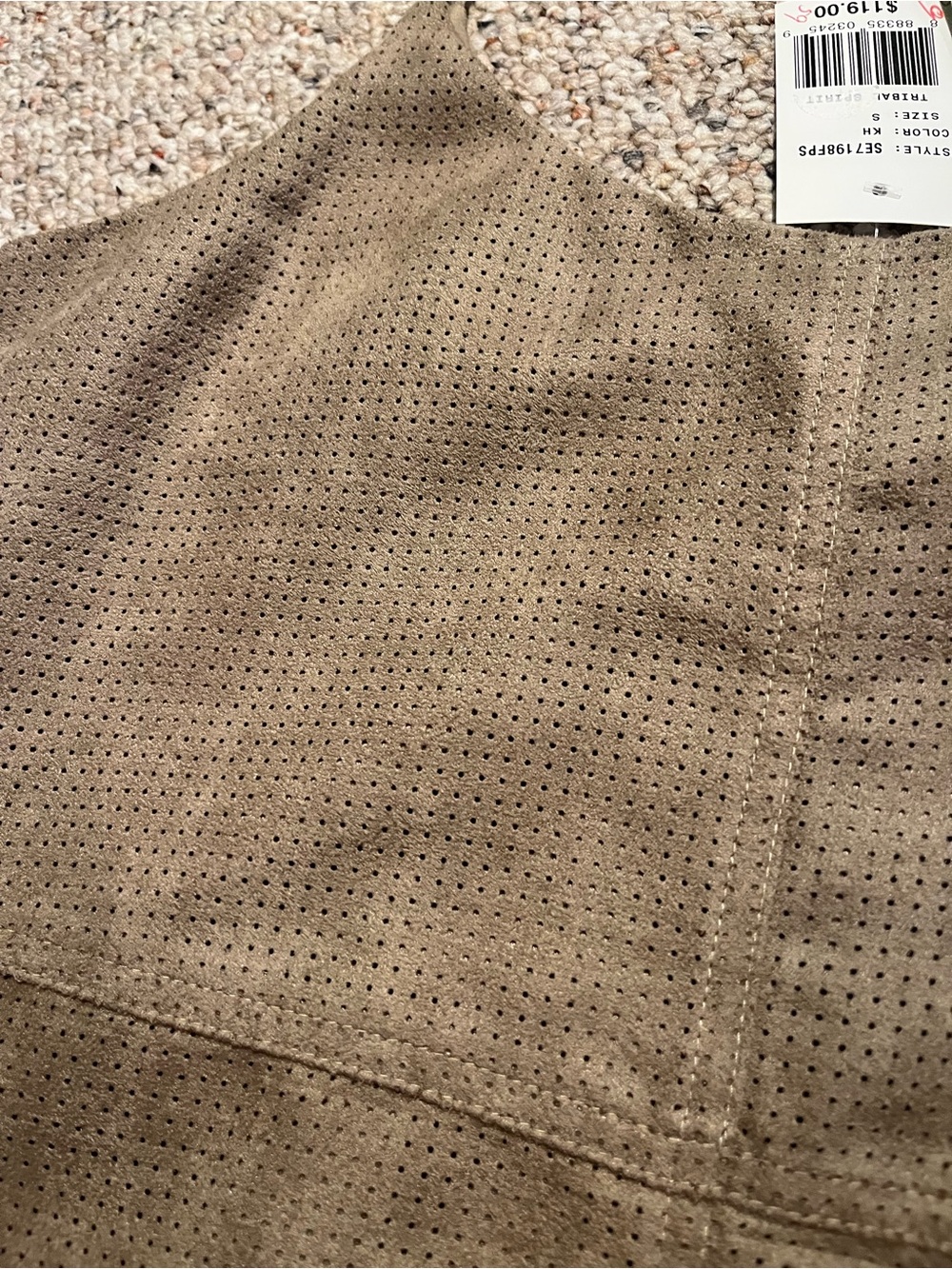 Sam Edelman Women’s Taupe Suede Slip Dress NWT - Picture 5 of 12